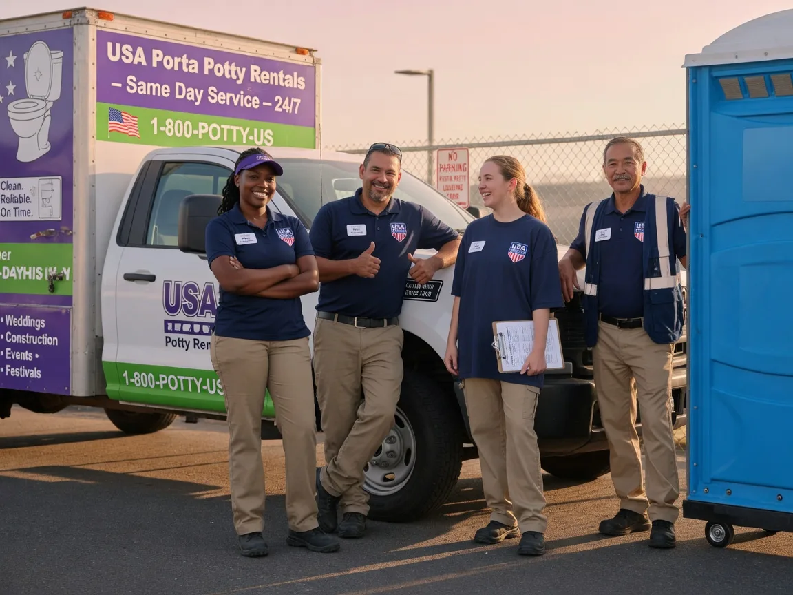 Porta Potty Rental company in Colfax, CA